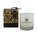 11oz Spa Soy Candle in Black and Gold Damask Gift Box